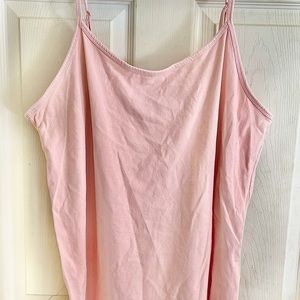 Torrid fitted tank/cami. Size 4 (4x). Blush colored.